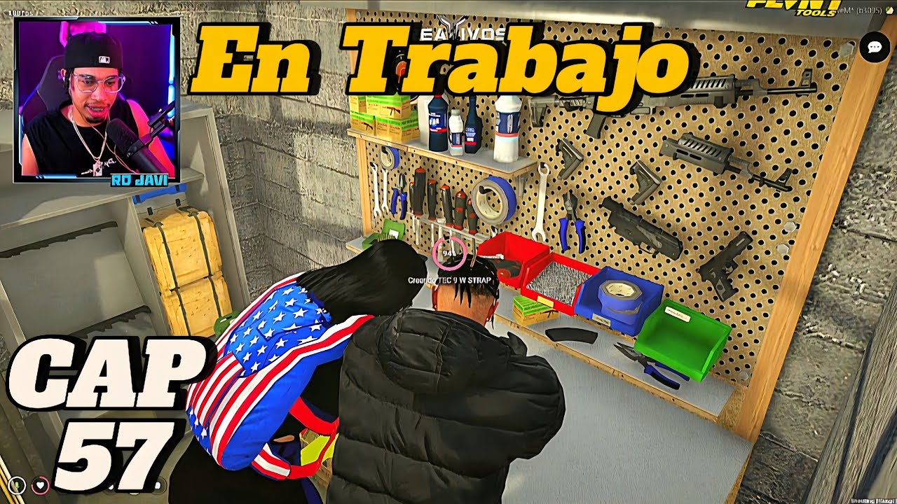 RDjavi: En Trabajo Desde Temprano Y Practicando En El Paintball Con Los MDV - GTA RP