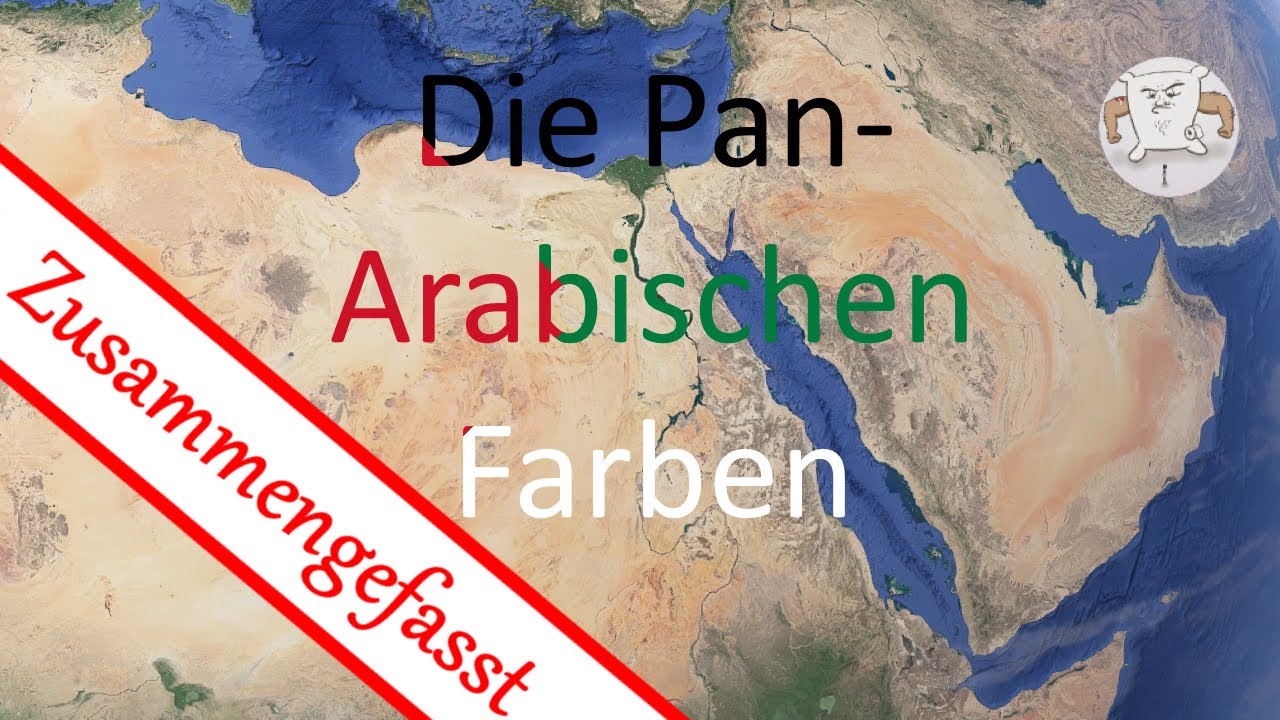 Zusammengefasst: Die Panarabischen Farben
