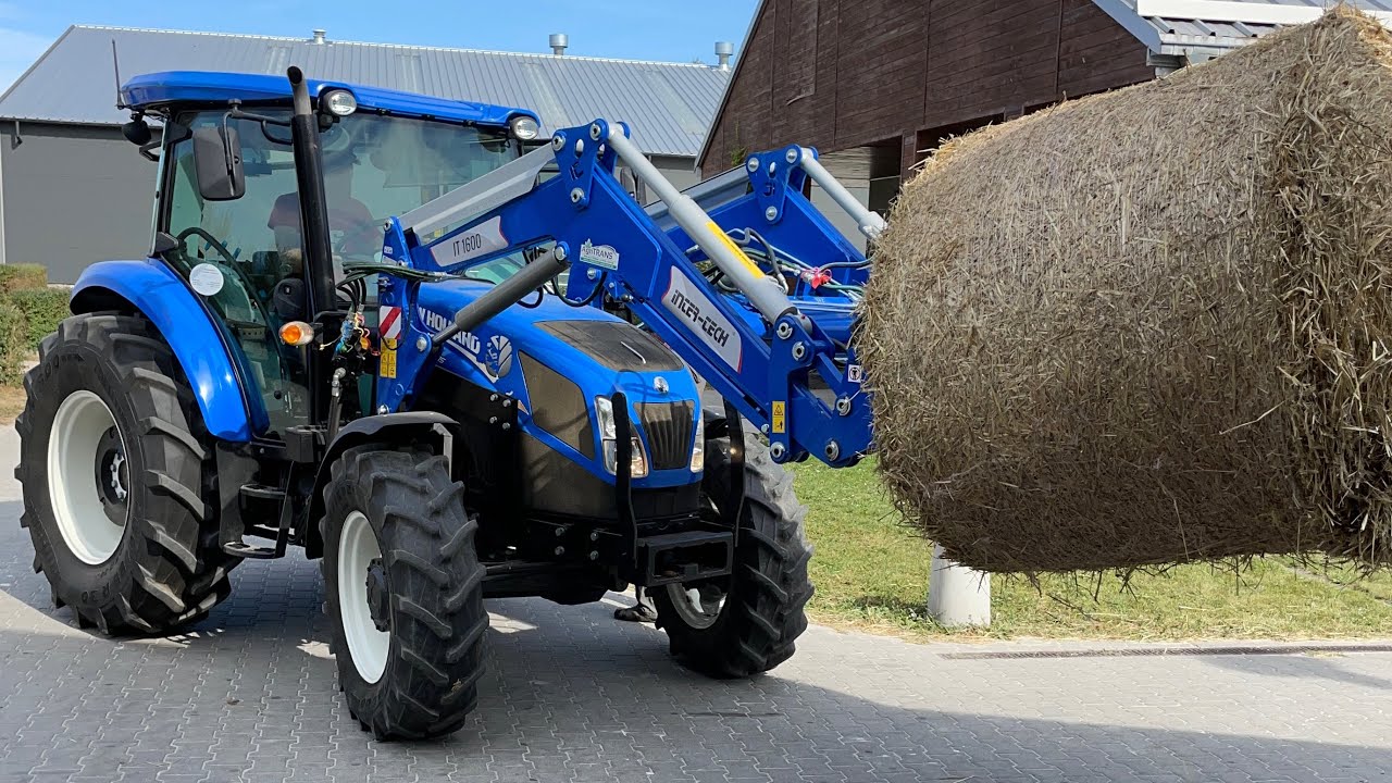 Nowy zestaw New Holland TD5.85 + Ładowacz Inter-TECH IT1600 AgriTrans Maszrol Montaz i dostawa w UE
