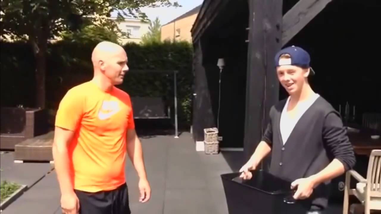 Van Gangelen doet ook mee aan de ALS Ice Bucket Challenge