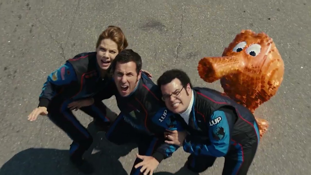Pixels | The Pixel Army Launches a Full-Scale Invasion of Earth