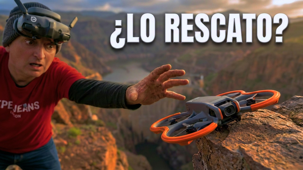 ¡RESCATO MI DJI AVATA 2 AL FILO DEL ABISMO Y ME PASA ESTO!