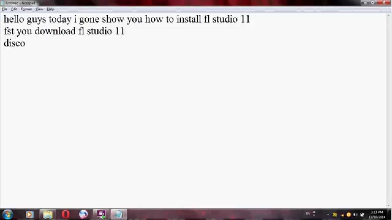 How to install FL Studio 11