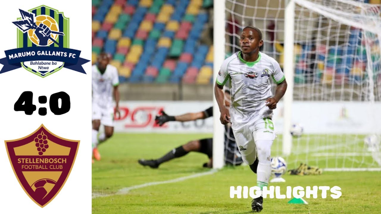 MARUMO GALLANTS vs STELLENBOSCH FC  |GOALS & HIGHLIGHTS |CARLING KNOCKOUT 2026|26