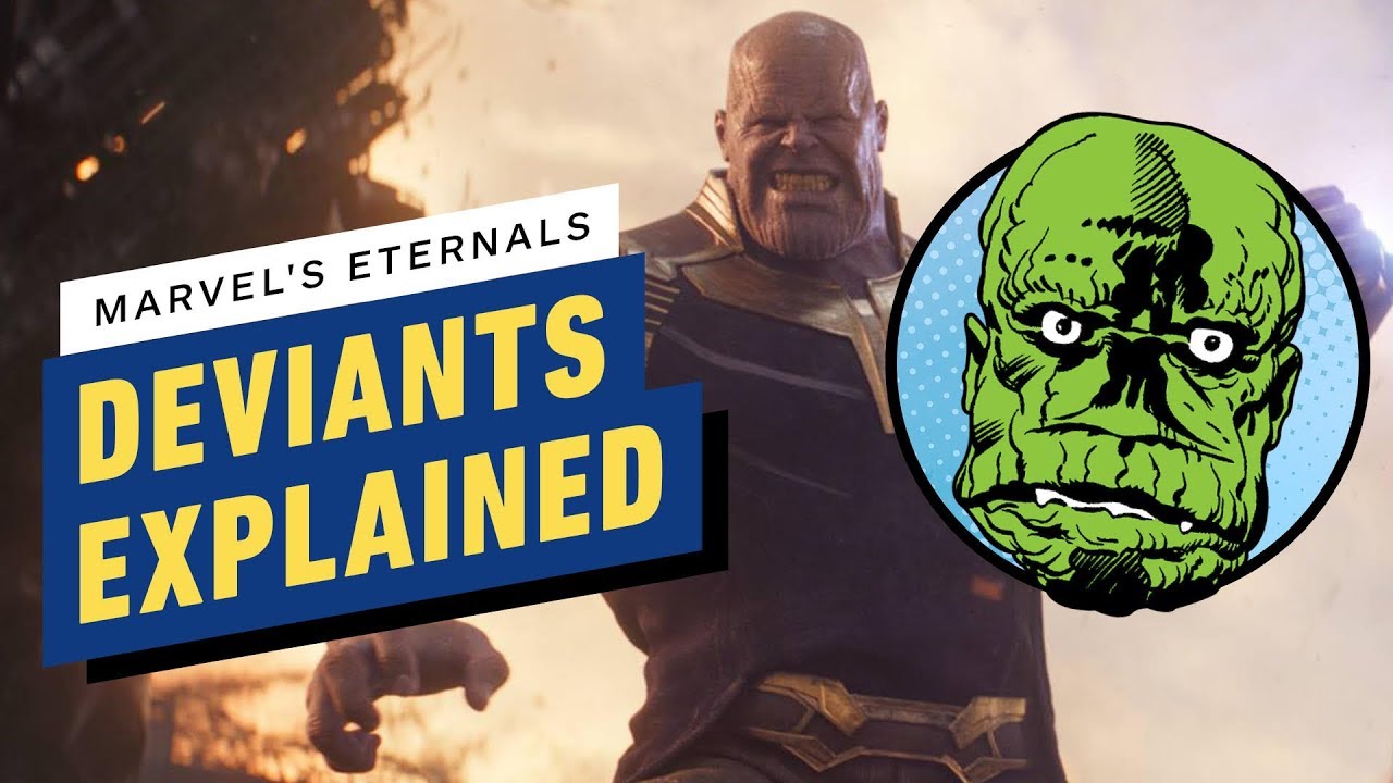 Marvel's Eternals Movie Villains: The Deviants Explained