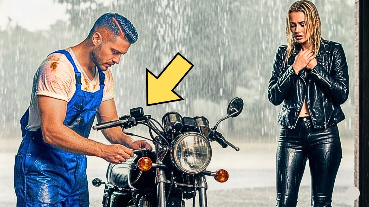 MECÁNICO POBRE FUE DESPEDIDO AL ARREGLAR GRATIS LA MOTOCICLETA DE UNA MUJER,  SIN SABER QUE ERA UNA