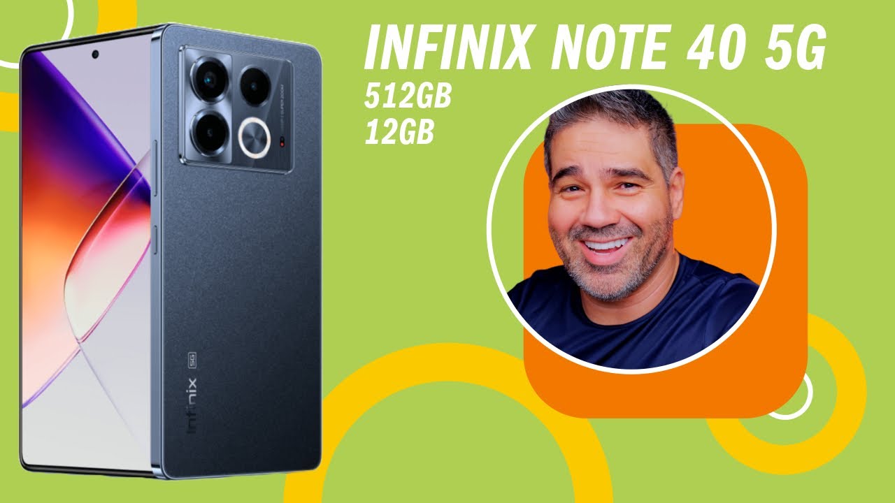 INFINIX NOTE 40 5G - TUDO QUE VOCÊ PRECISA VEM NA CAIXA