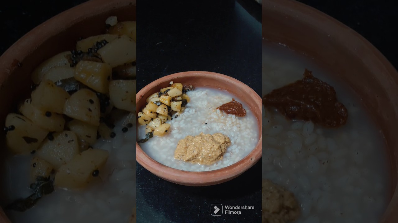 Chatti Kanji!Rice porridge meal kerala style! #chattikanji #keralafood #simplemeal #comfortfood