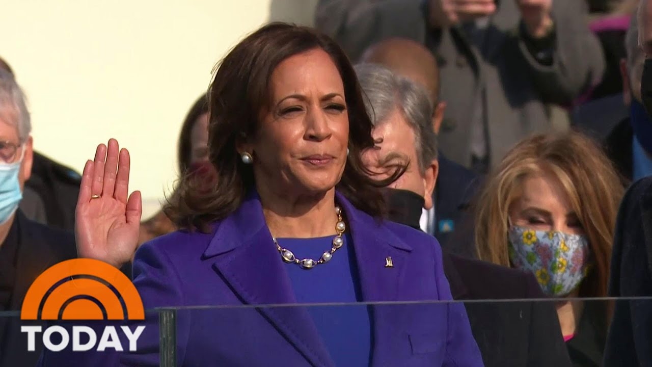 Girls React To Display Of Representation After Kamala Harris’ Swearing-In | TODAY