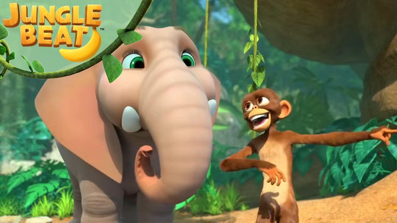 Stuck In The Middle! | Jungle Beat: Munki & Trunk | Kids Cartoon 2026