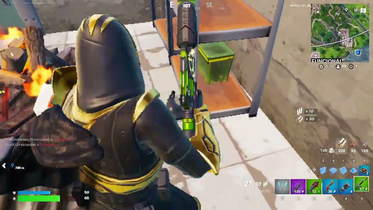 Fortnite Intel i5 8265U Performance with a stable 30 fps!! (Read the description)