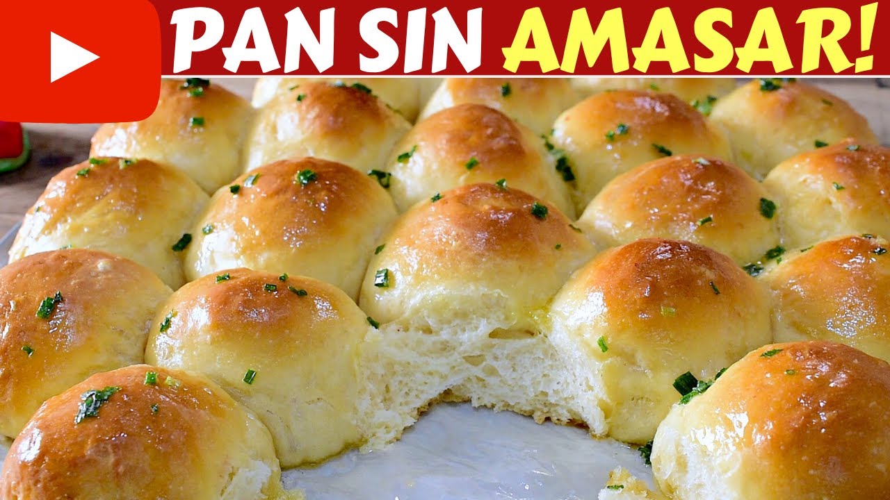 PAN FÁCIL! SUAVECITO y ESPONJOSO que NO se AMASA! Dulce Hogar Recetas 💕