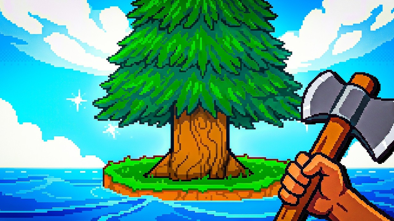 I chopped down the last tree on earth