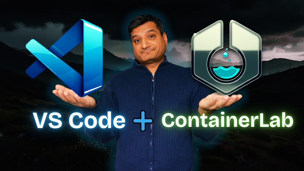 I Built Network Topology in less than 5 Minutes | ContainerLab + VSCode | No VM | No Hypervisor 🚀⚡