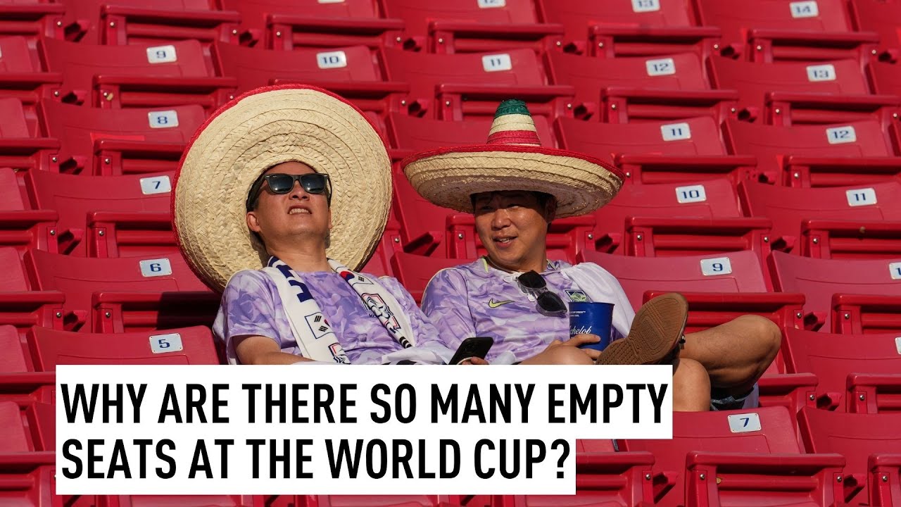 Why are there so many empty seats at the World Cup?