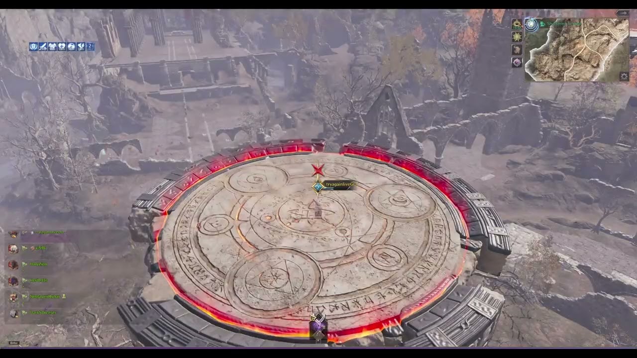 Throne and Liberty -  ALPHA-CORE vs Radiance Wargame - Bow/Dagger(Infiltrator)