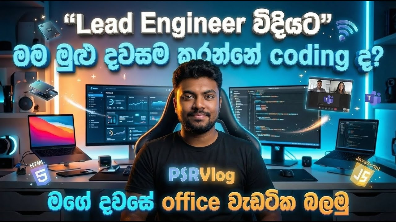 Lead Engineer විදියට මම දවසම කරන්නේ Coding ද?