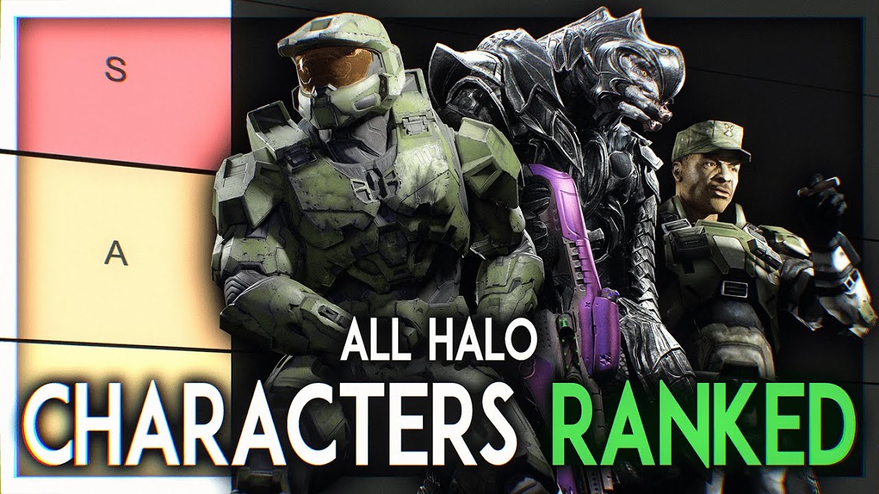 The ULTIMATE Halo Character Tier List