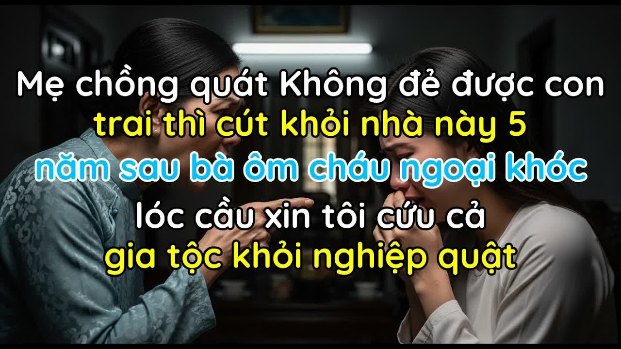 Mẹ chồng quát: 'Không đẻ được con trai thì cút khỏi nhà này!': 5 năm sau, bà ôm cháu ngoại khóc lóc