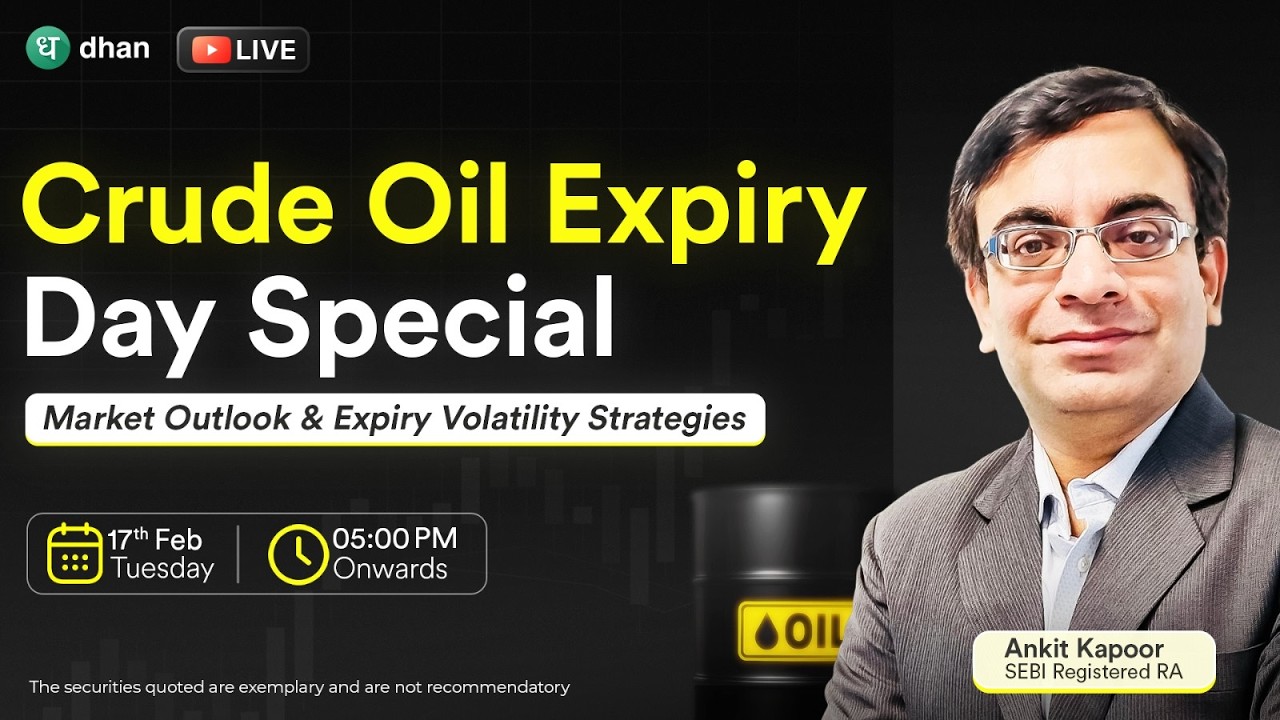 Crude Oil Expiry Day Special | Market Outlook & Expiry Volatility Strategies