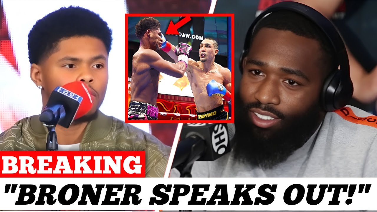 “Adrien Broner Issues SHOCKING Warning to Shakur Stevenson Ahead of Teofimo Lopez Clash!”