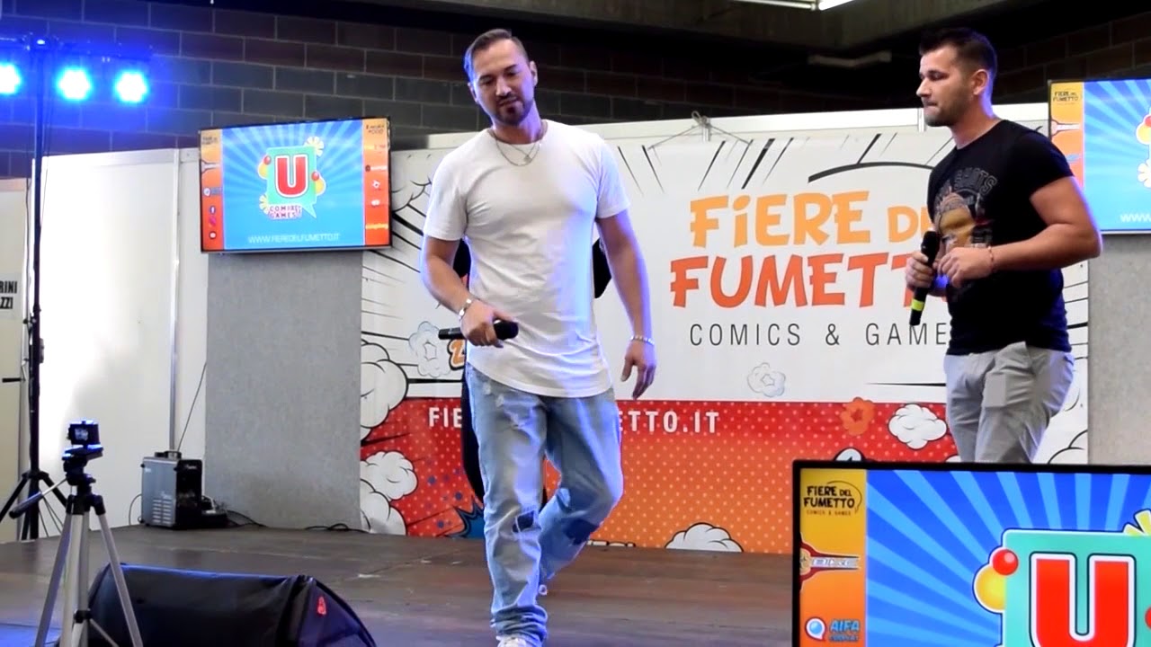 OP1 è OP2 Card Fight Vanguard.
Live Udine comics and games 2017.