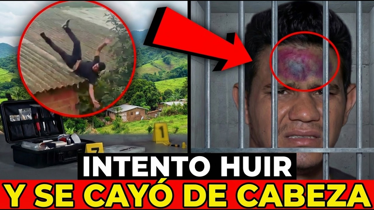 Intentó escapar por los TECHOS y terminó CAPTURADO en Santa Tecla