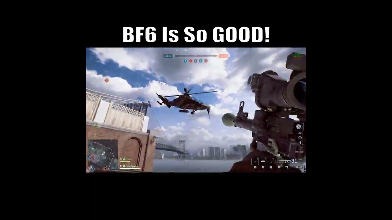 BF6 IS SO GOOD! #battlefield6 #bf6 #gaming #shorts