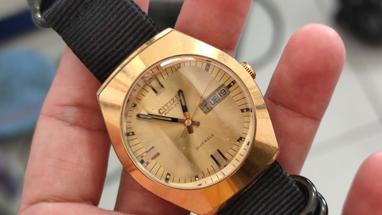 Servis Jam citizen vintage 8200A full overhaul
