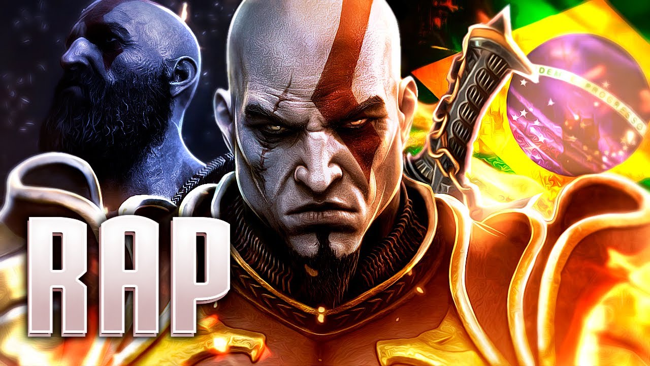 Rap do Kratos (God of War) - FANTASMA DE ESPARTA | PAPYRUS DA BATATA