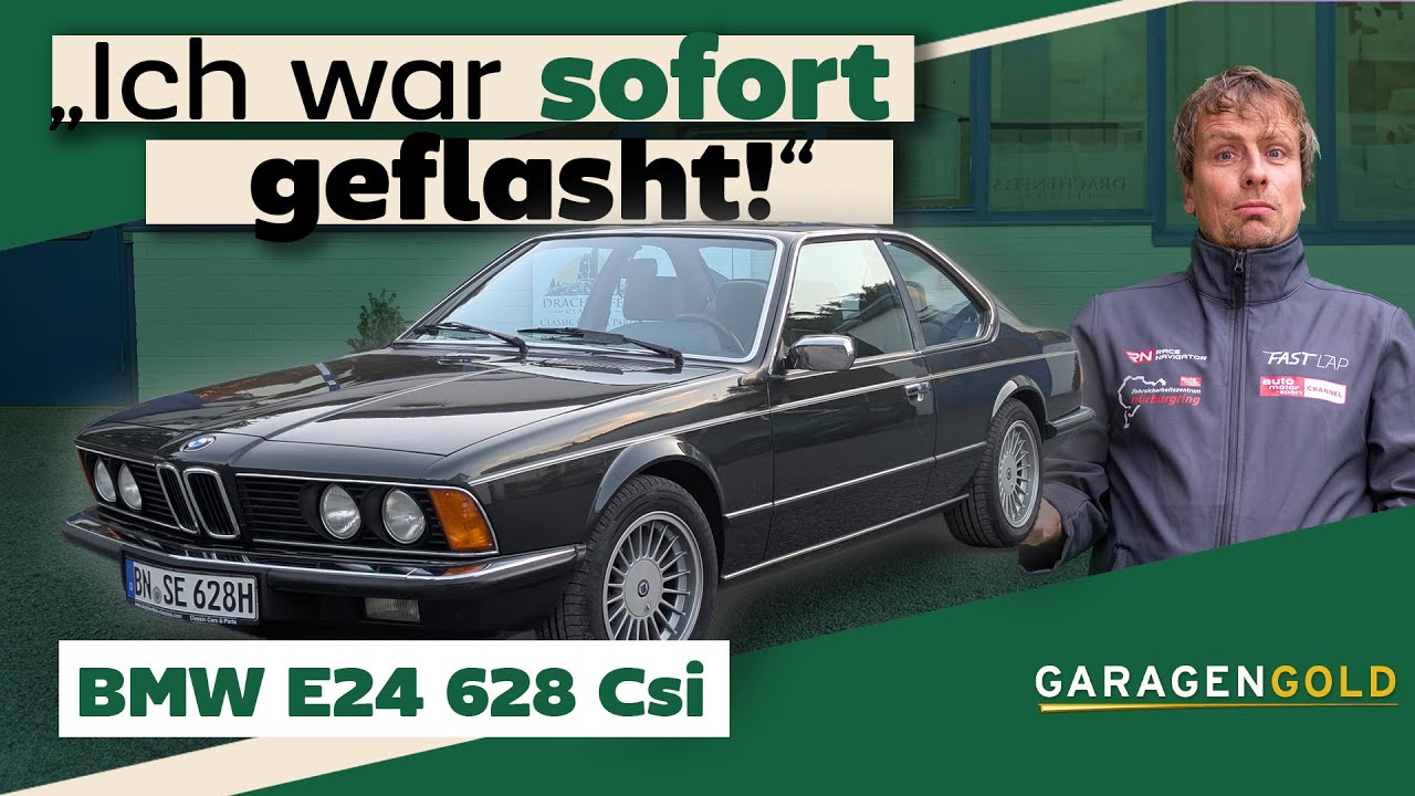 Gran Turismo für jeden Tag: Christian Menzel im BMW E24 628 CSi | Menzels Ausfahrt | Garagengold