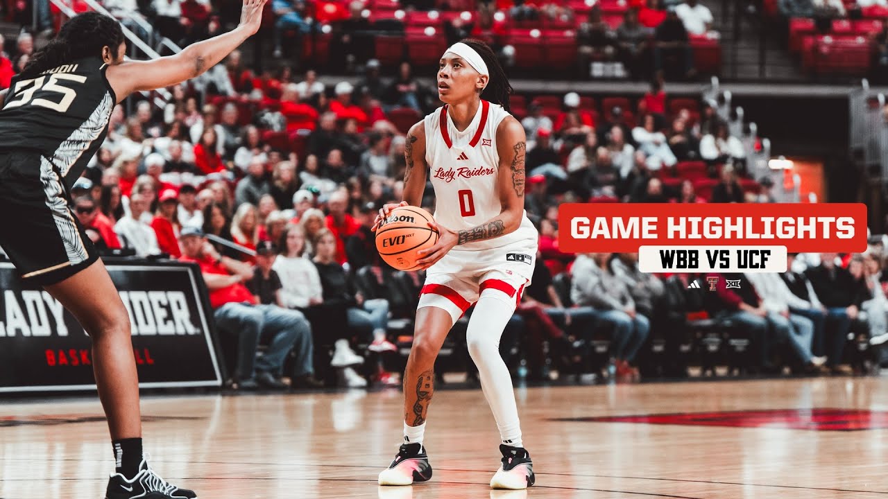 Texas Tech Women's Basketball vs. UCF: Highlights | December 31, 2025