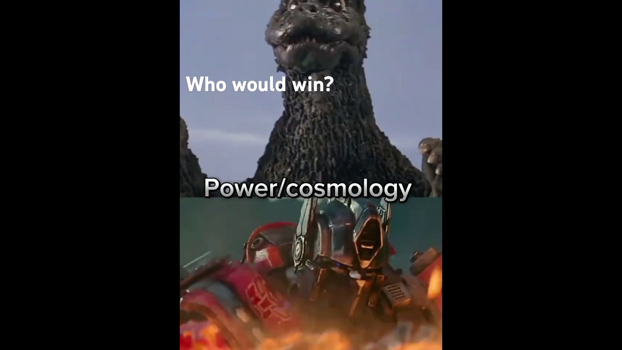(Knightverse) Optimus prime vs Godzilla (showa) era 
