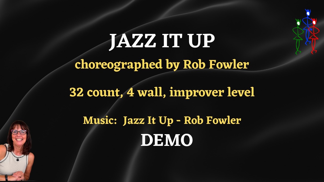 Jazz It Up line dance demo