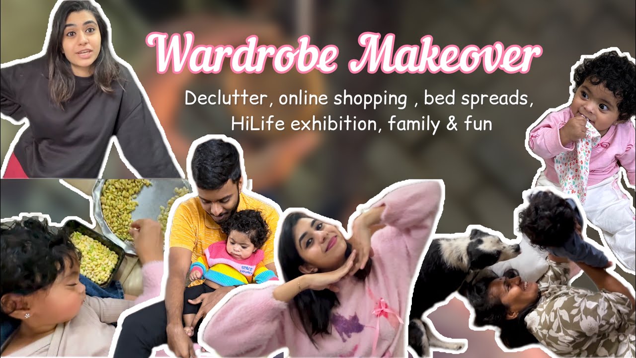 Weekly Vlog: Wardrobe makeover, Shopping, Hi-Life exhibition, declutter, family & fun💕