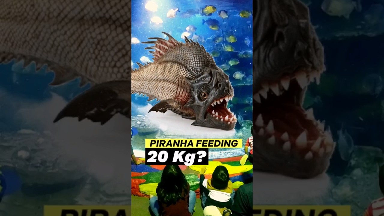 😱 Ikan Piranha Makan Sampai 20kg?! Aquarium SeaWorld Ancol