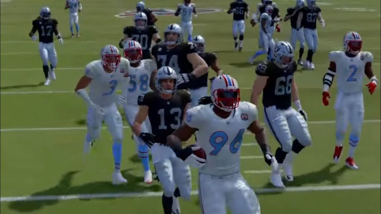 Madden NFL 24 1997 Oakland Raiders vs. Tennessee Oilers