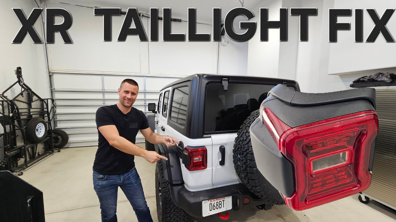 Taillight Extension REMOVAL HOW TO Jeep Wrangler Xtreme Recon Xtreme 35 Rubicon JL