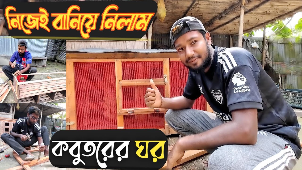 নিজেই বানিয়ে নিলাম কবুতরের ঘর।