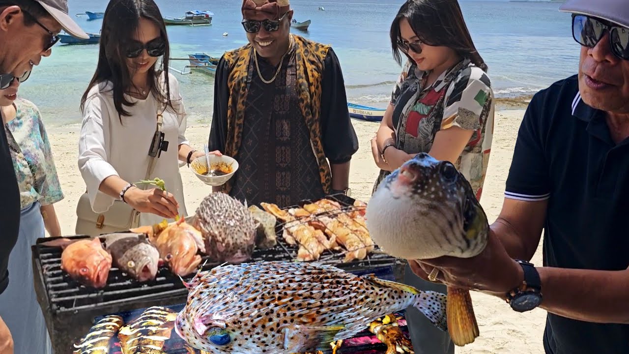 Yummy!! BUNTAL HIDUP MEMAT*KAN😱 langsung di Bakar nikmatnya luar biasa