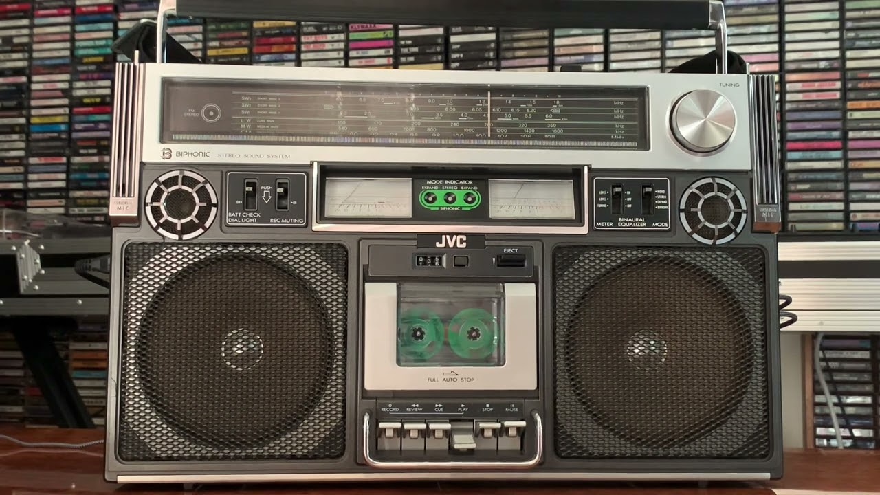 Vintage Boombox - JVC RC-838