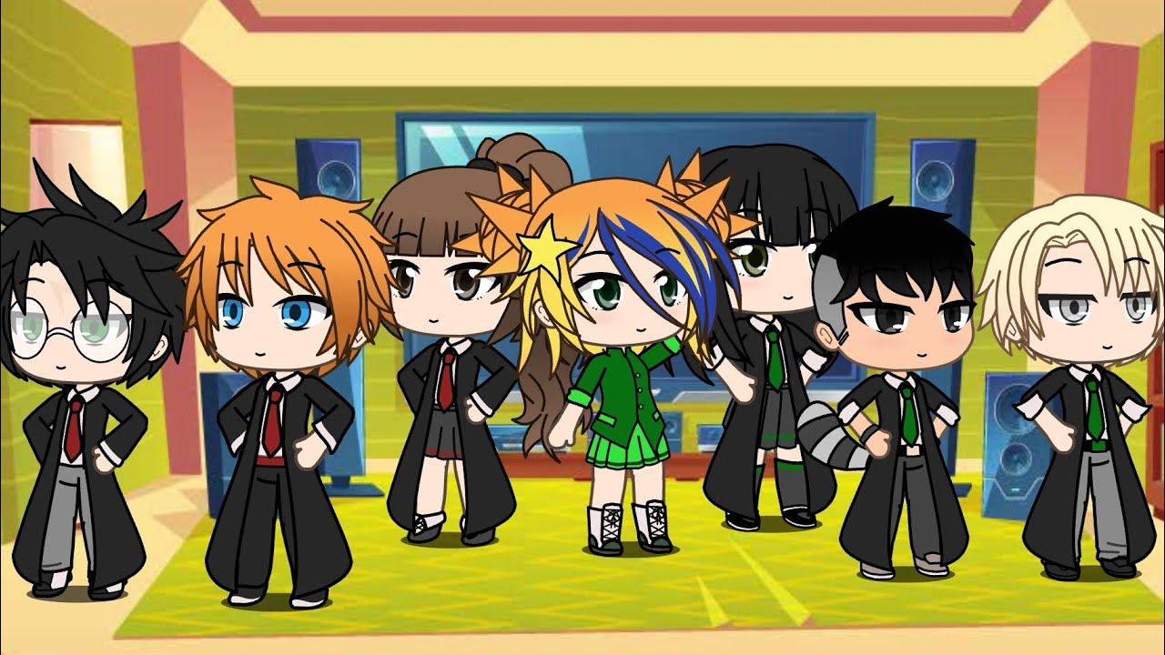 Реакция персонажей Гарри Поттера на Тик Ток (Gacha life)