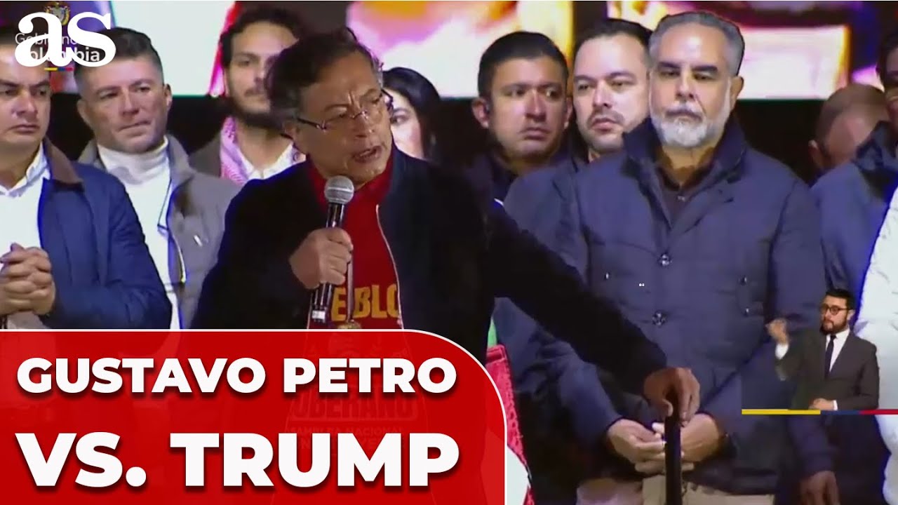 GUSTAVO PETRO acusa a TRUMP de aliarse con &ldquo;la mafia&rdquo; tras sanciones de EE. UU | DISCURSO COMPLETO