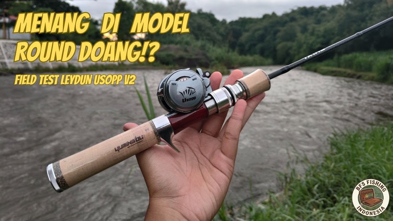 TES LURE RINGAN LEYDUN USOPP V2, CUMAN MENANG DI MODEL DOANG!? Review Leydun Usopp V2 Indonesia