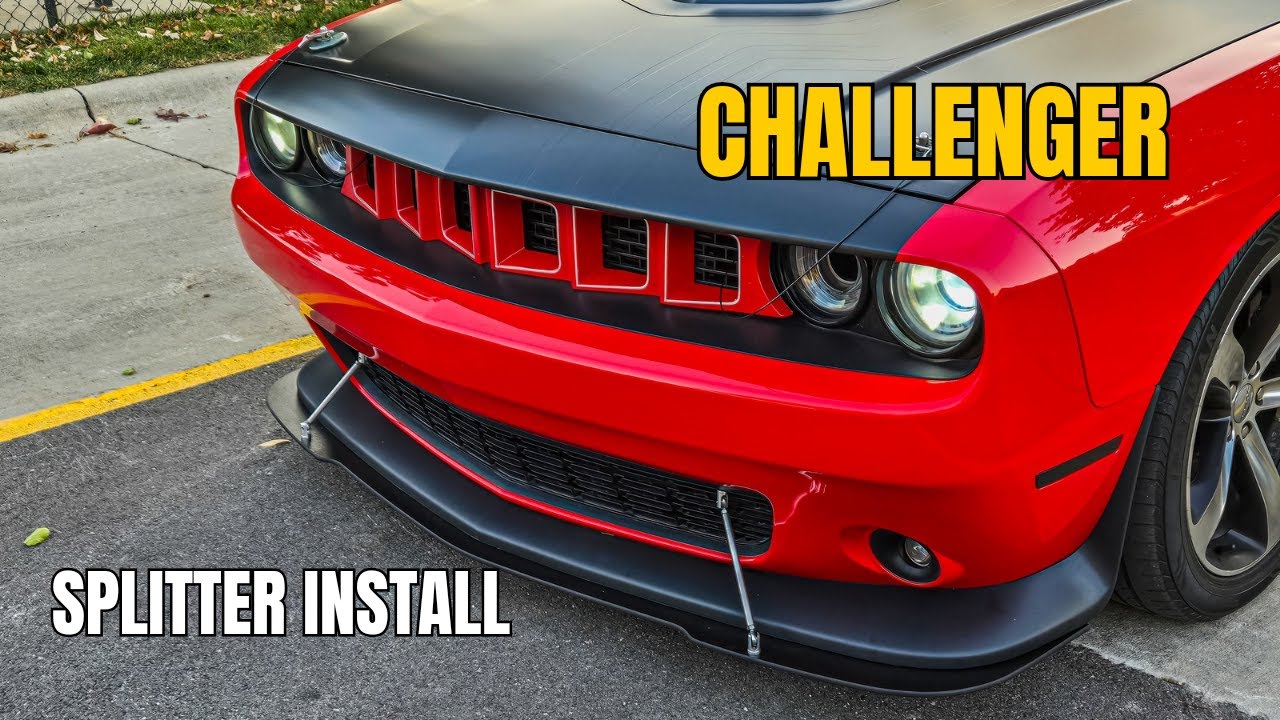 ZL1 Addons Splitter Install on my 2015 Dodge Challenger "Chuda"