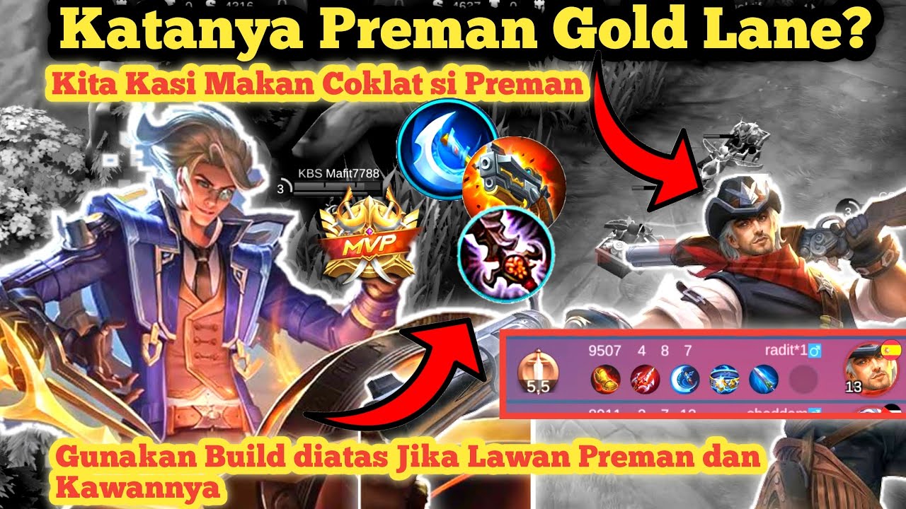 Best Build Natan 2021 Insane Damage || Tutorial Natan Gold Lane 2021