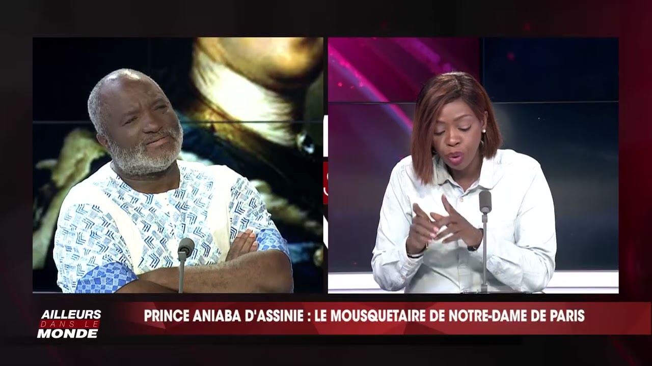 Ailleurs Dans Le Monde/Culture: le Prince Aniaba d'Assinie avec Serge Bil&eacute;