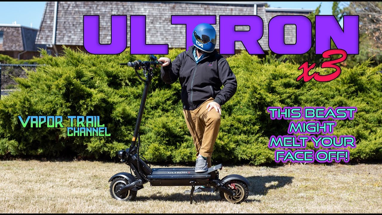 POWERFUL ESCOOTER! Ultron X3 - Unbox + Ride & First Impressions