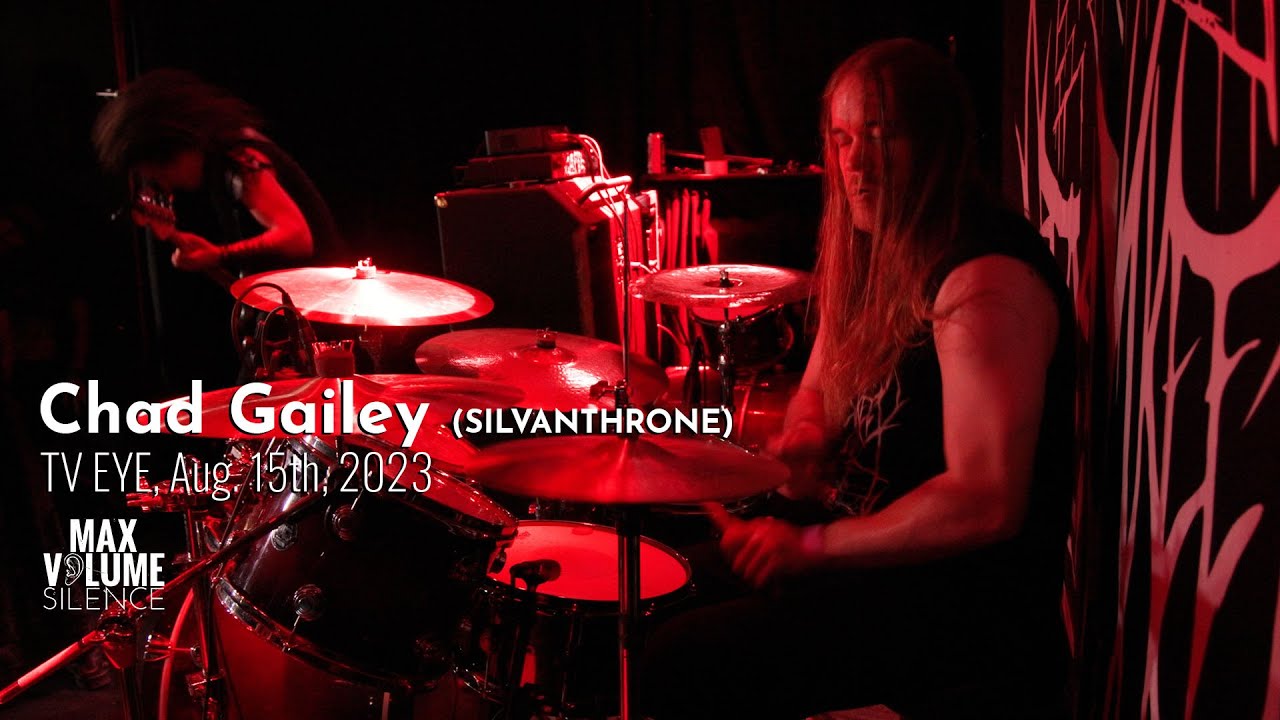 Chad Gailey (STORMKEEP) Drum Cam live at TV EYE, Aug. 15th, 2023 (FULL SET)
