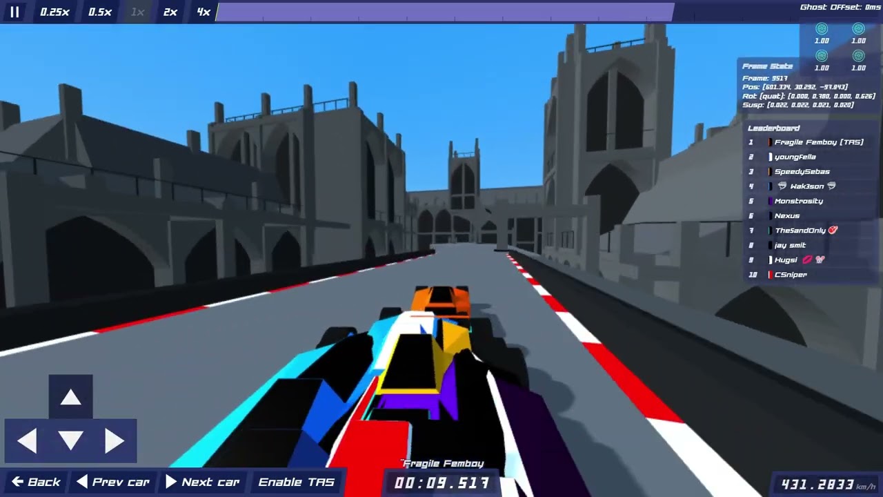 [TAS] Lu Muvimento - 13.744 (-0.025 RTA) | Polytrack
